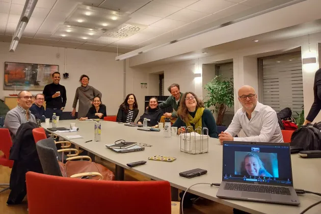 Group picture of the staff